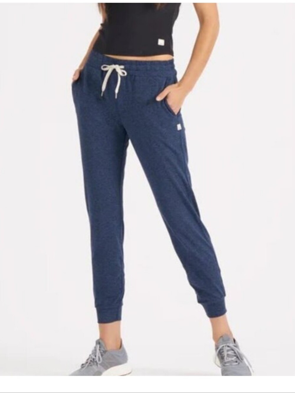 Vuori Drawstring Performance Joggers Midnight Heather Women's XS
